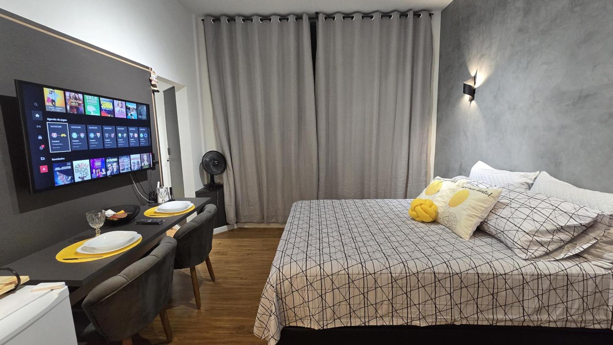 Апартаменты Loft Moderno E Aconchegante A Dois Passos Da Feirinha Do Alto! Терезополис Экстерьер фото